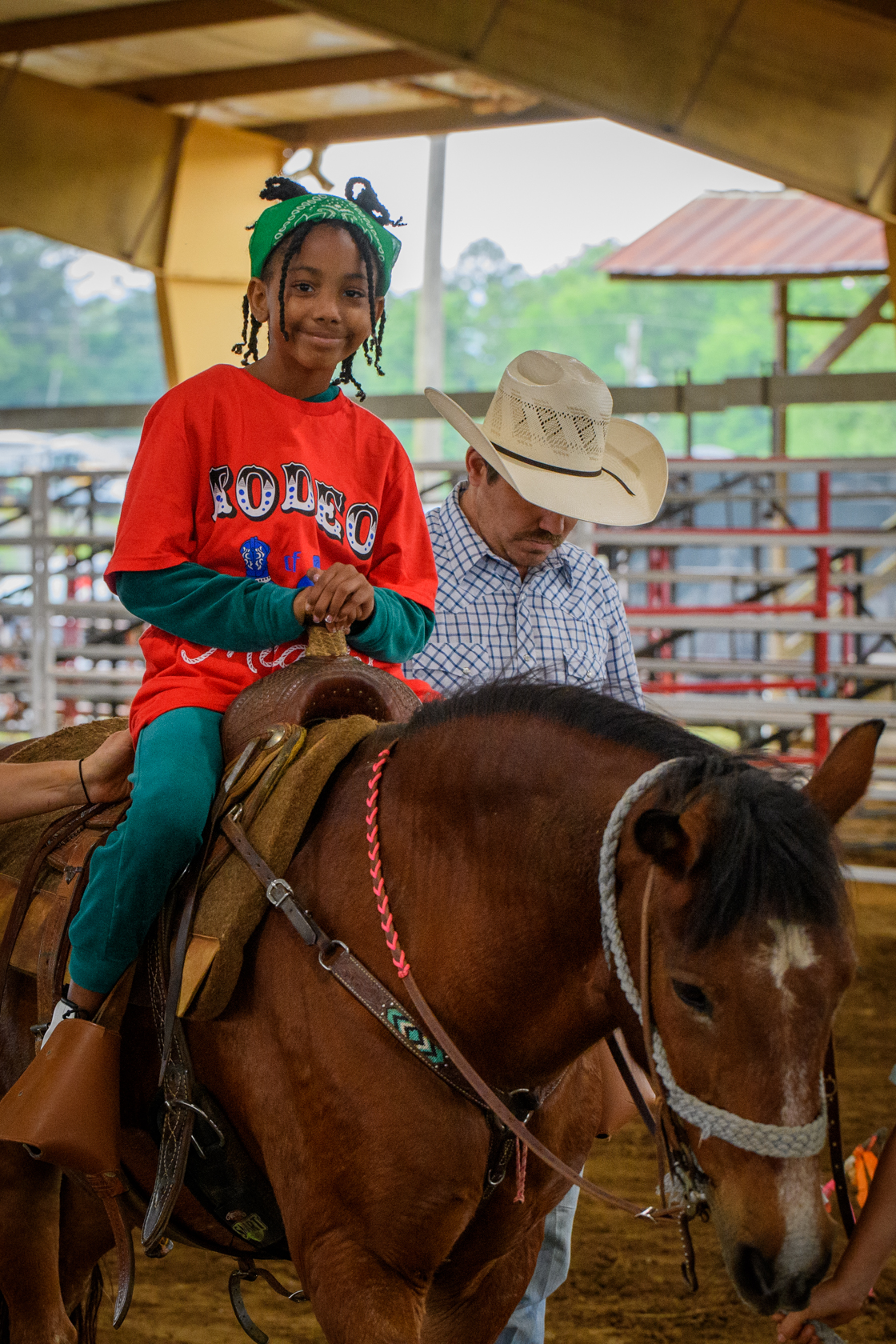 Saddle up — big smiles