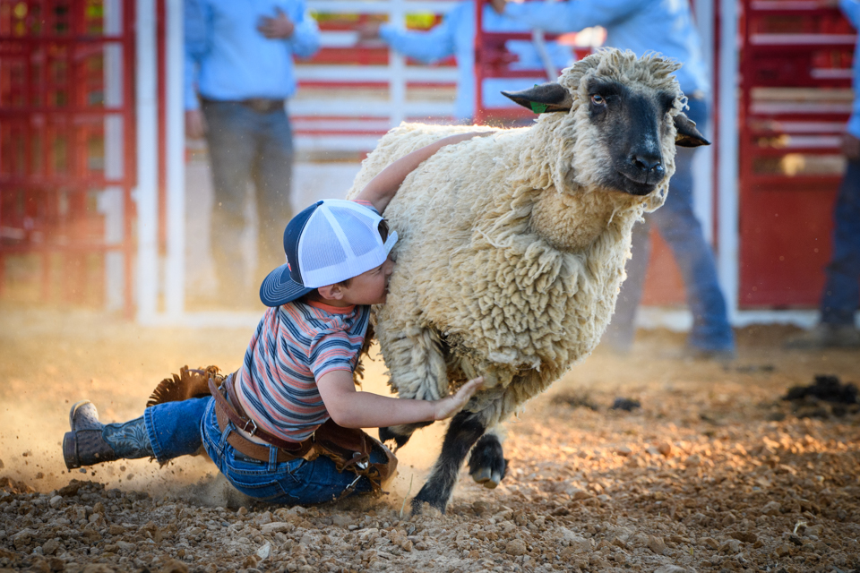 Hat on, hanging on