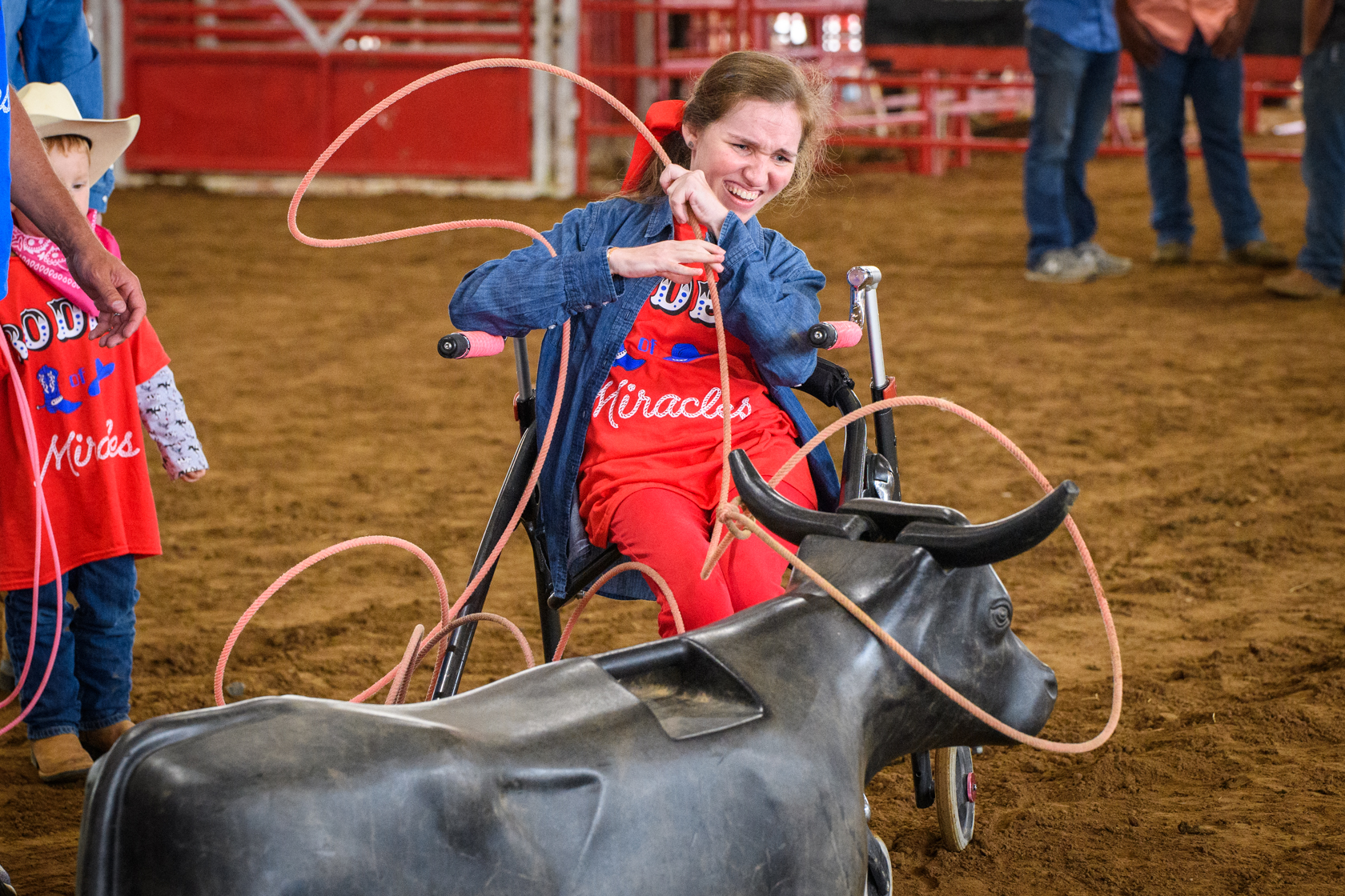 Rope in hand — Miracles roping